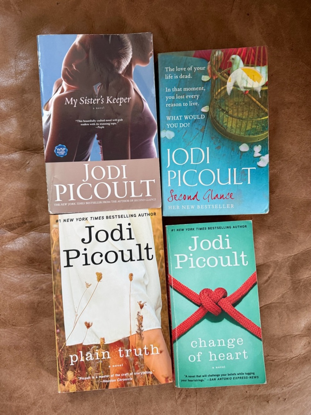 Lot of 4 Jodi Picoult Novels Fiction Paperback Books